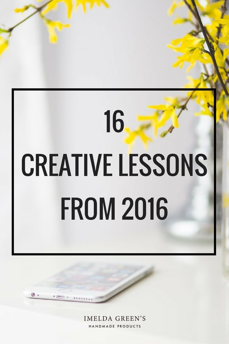 16 creative lessons from 2016