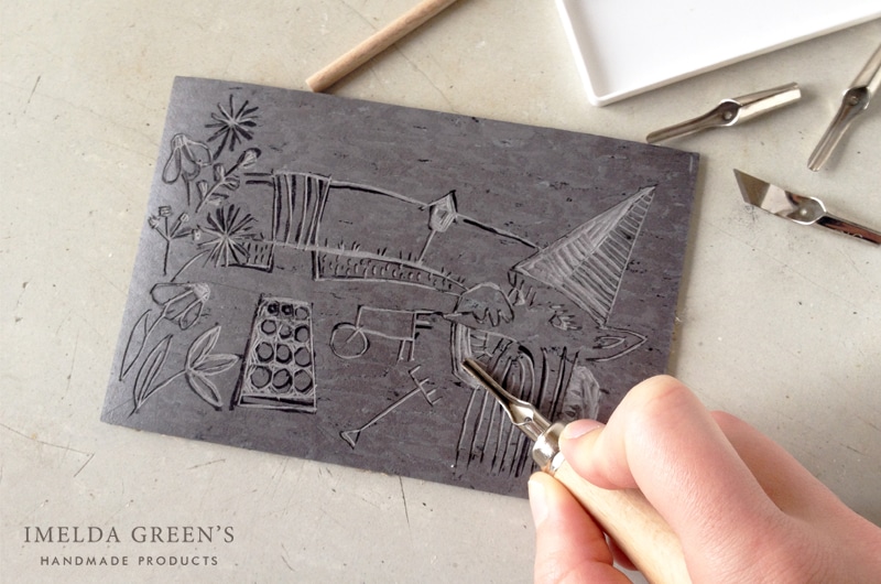 Power Grip Carving Tools — Linocut Printmaking Blog — Linocut Artist