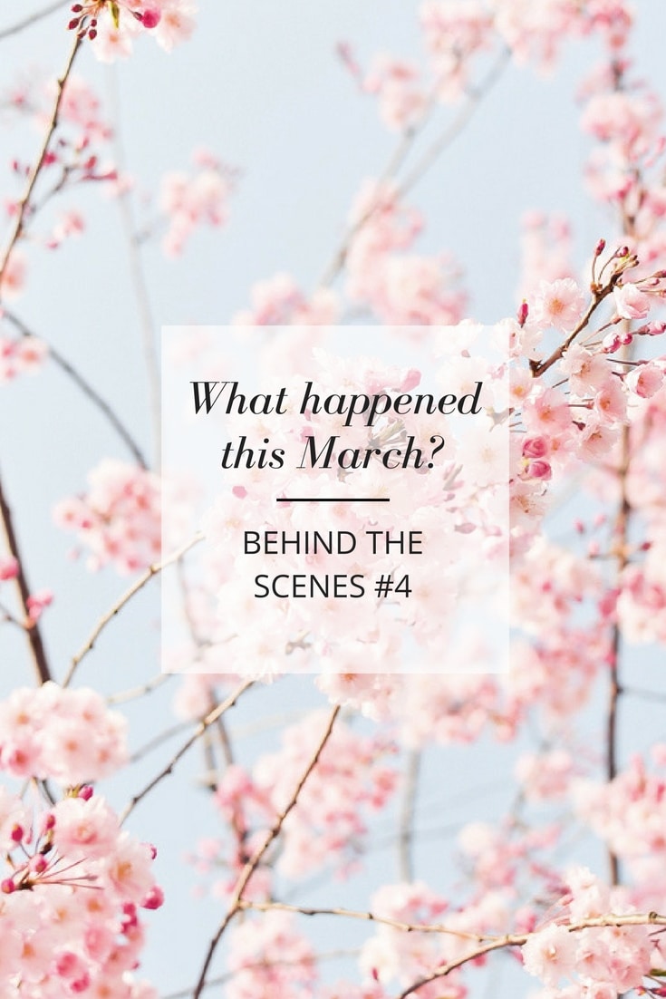 Behind the scenes 2017 March - creative life, illustration and more