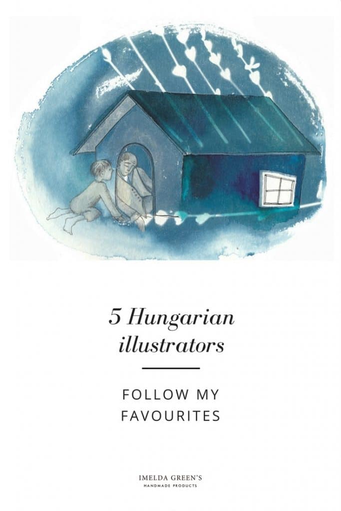 5 Hungarian Illustrators I follow /cover by Cecília Simonyi/