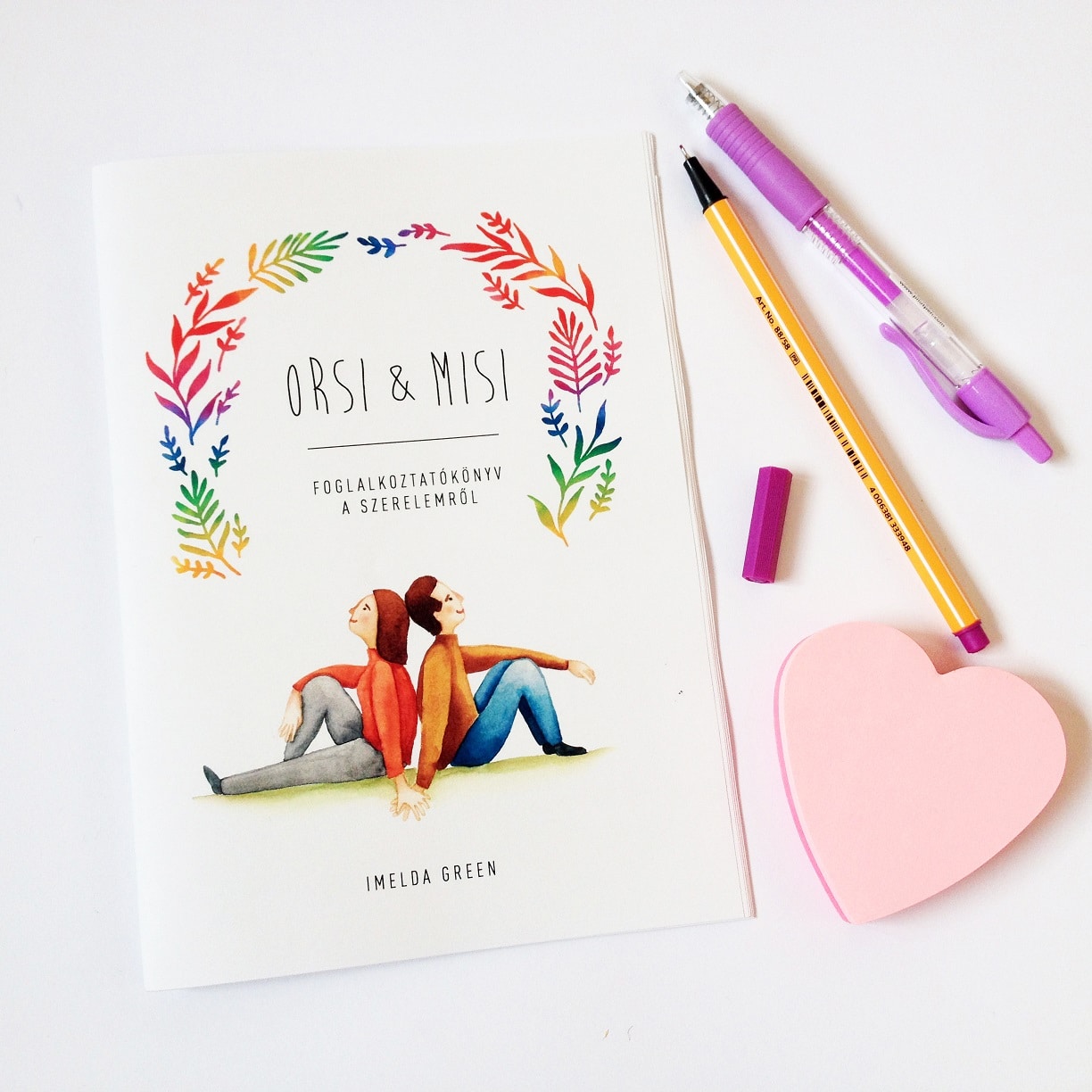Love book - exercisebook about love
