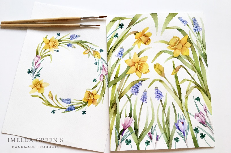 Behind the scenes - life of a watercolor illustrator