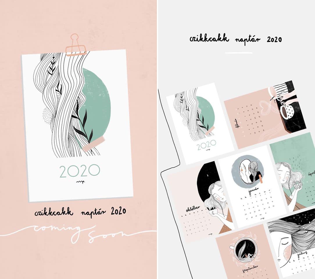 Create your own calendar in 2020 - downloadable blank calendar template | Czikkcakk