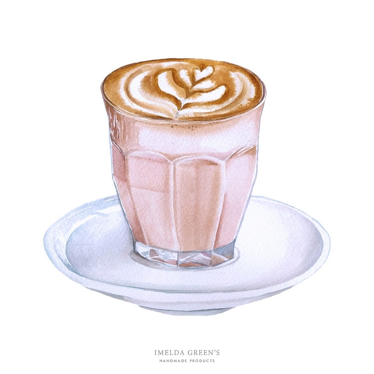 food illustration - coffee