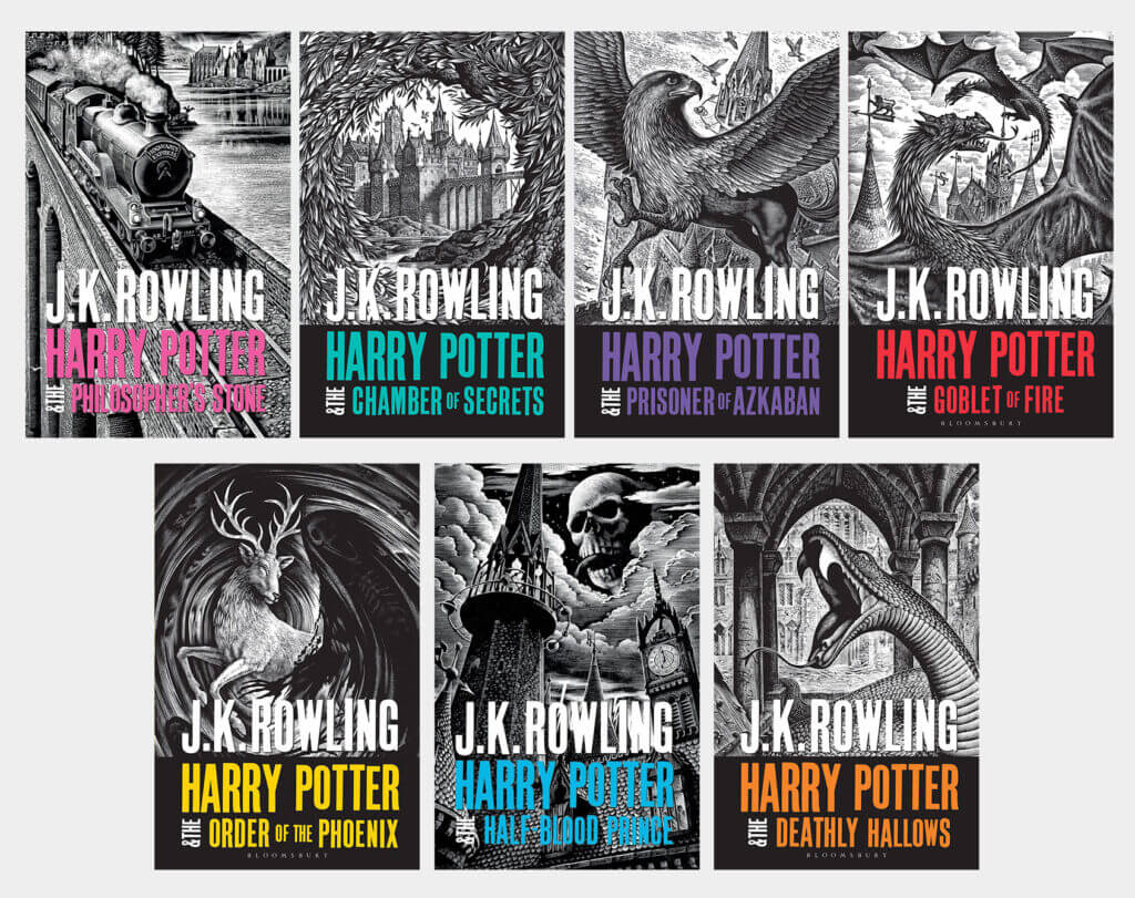 Harry Potter covers that please a graphic designer - Andrew Davidson