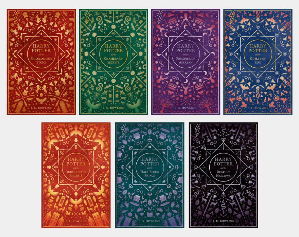Harry Potter covers that please a graphic designer - Rachael Lancaster