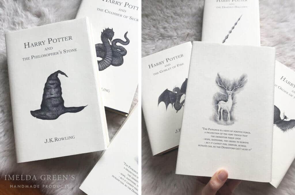 Harry Potter covers that please a graphic designer - Minimal Planets