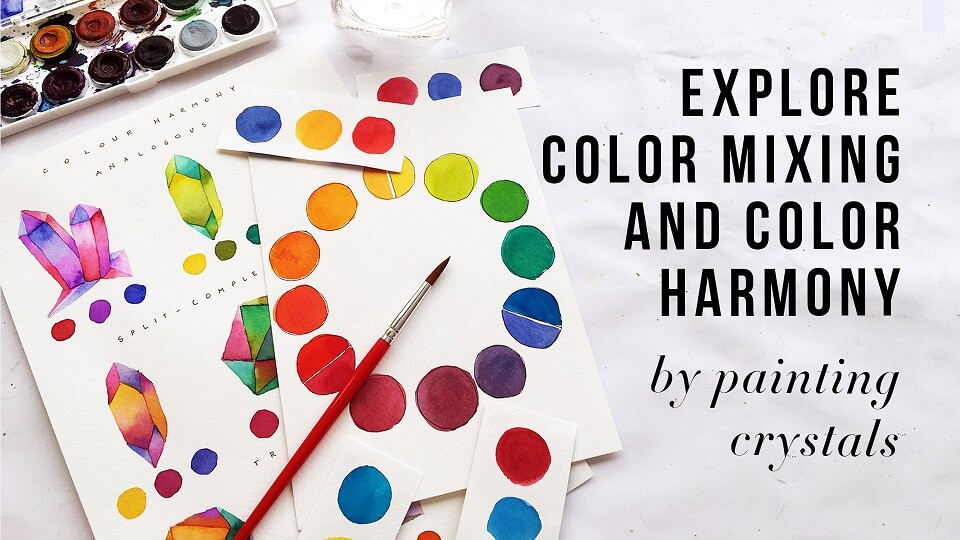 Colour mixing in watercolour like a pro