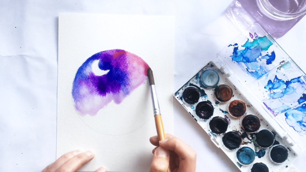 Watercolor Step by Step