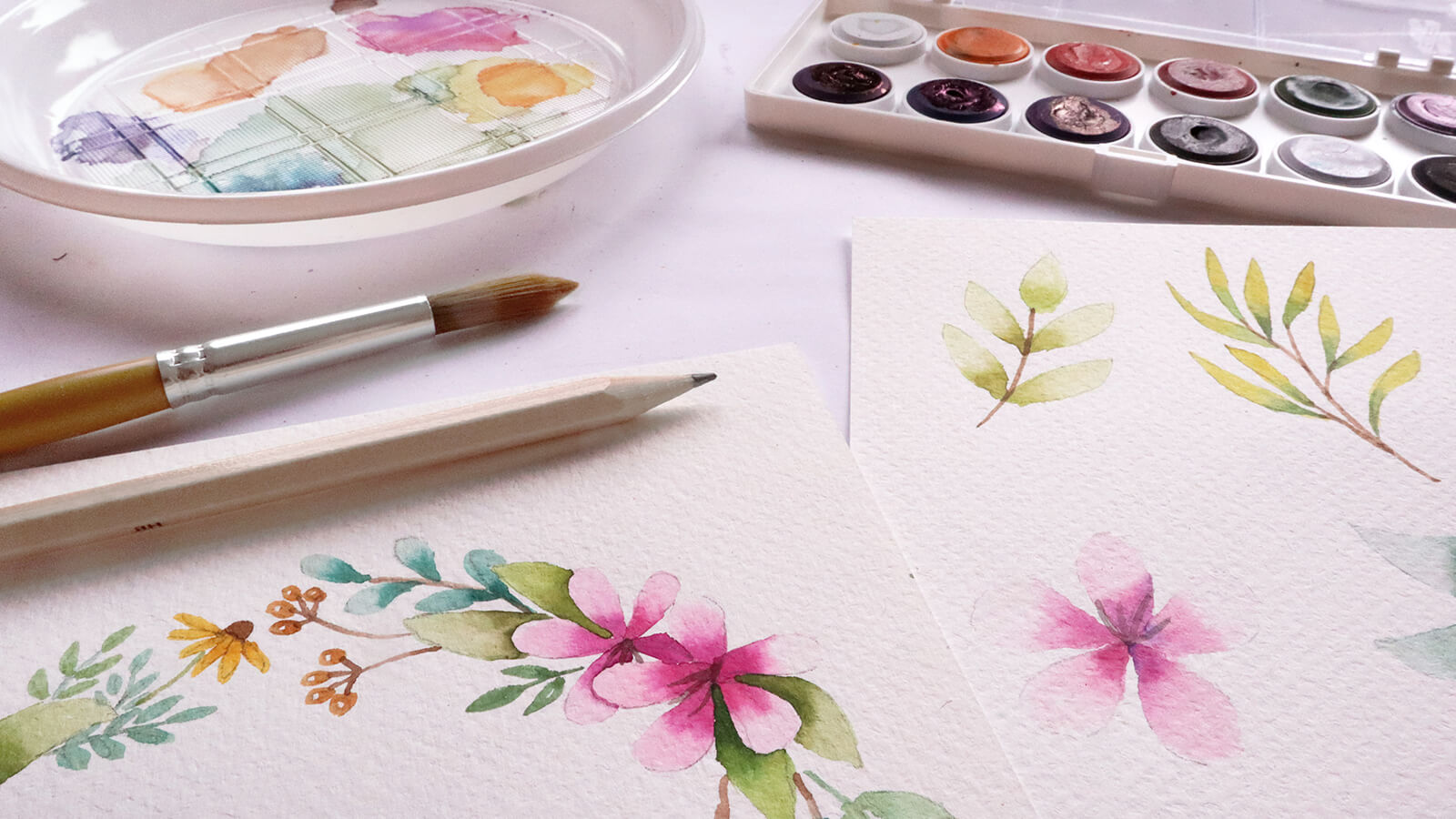 How to get started with watercolour